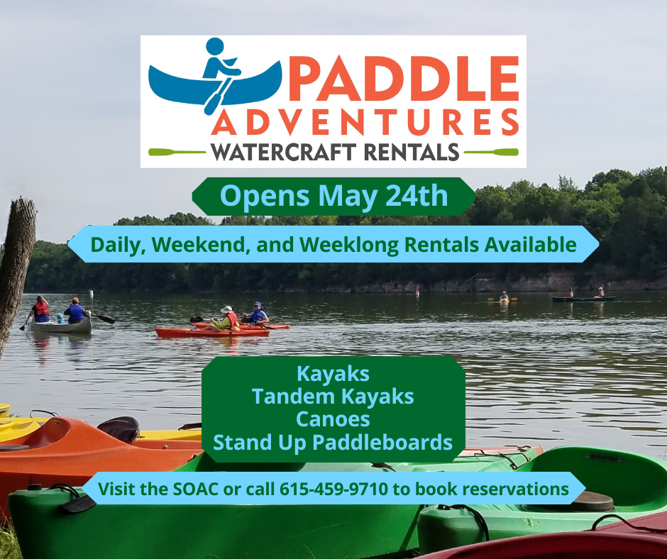 Paddle Adventures Opens May 24th photo of water and kayakers